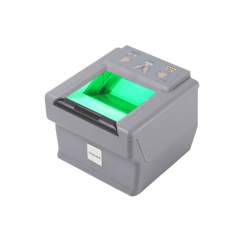 Live scan fingerprinting equipment from Thales for ten print applications